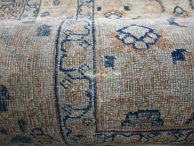 Dettaglio restauro tappeto
