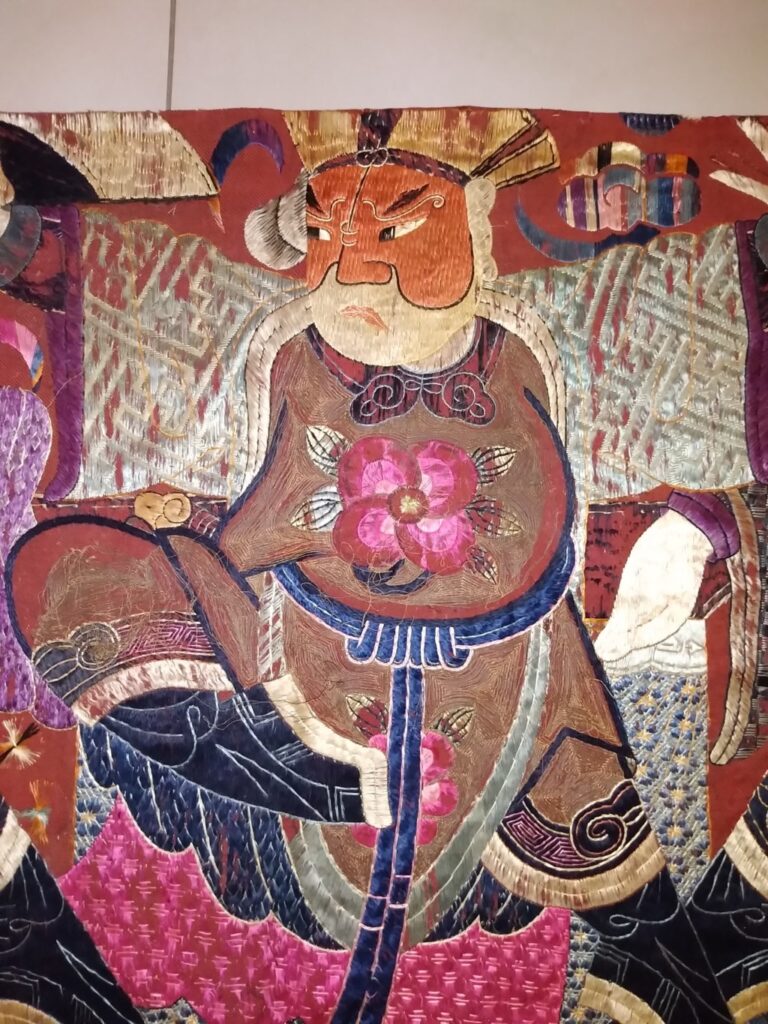 Particolare tessuto orientale