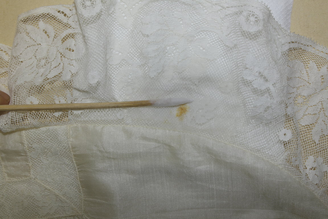 Dettaglio lavaggio tessuto